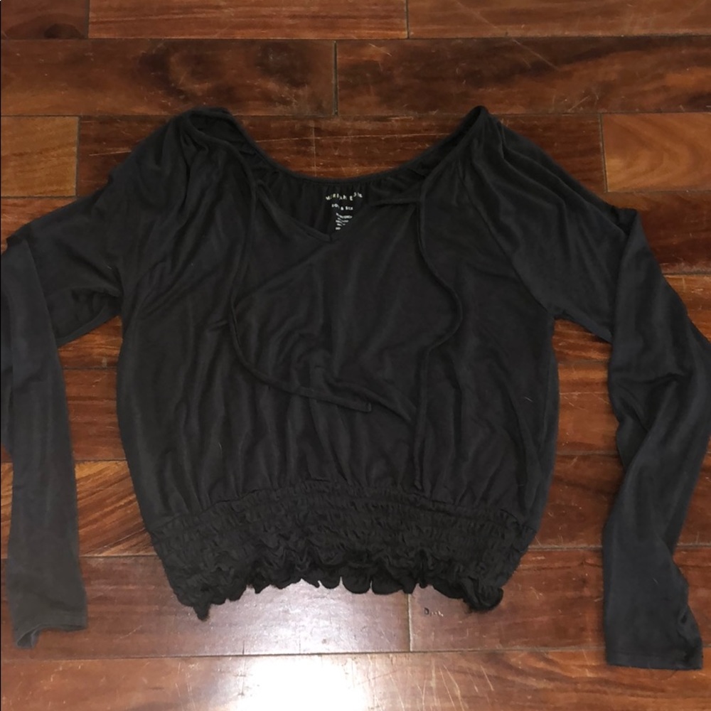 American Eagle XS grey long sleeve top🤩